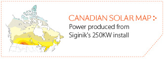 Canadian Solar Map